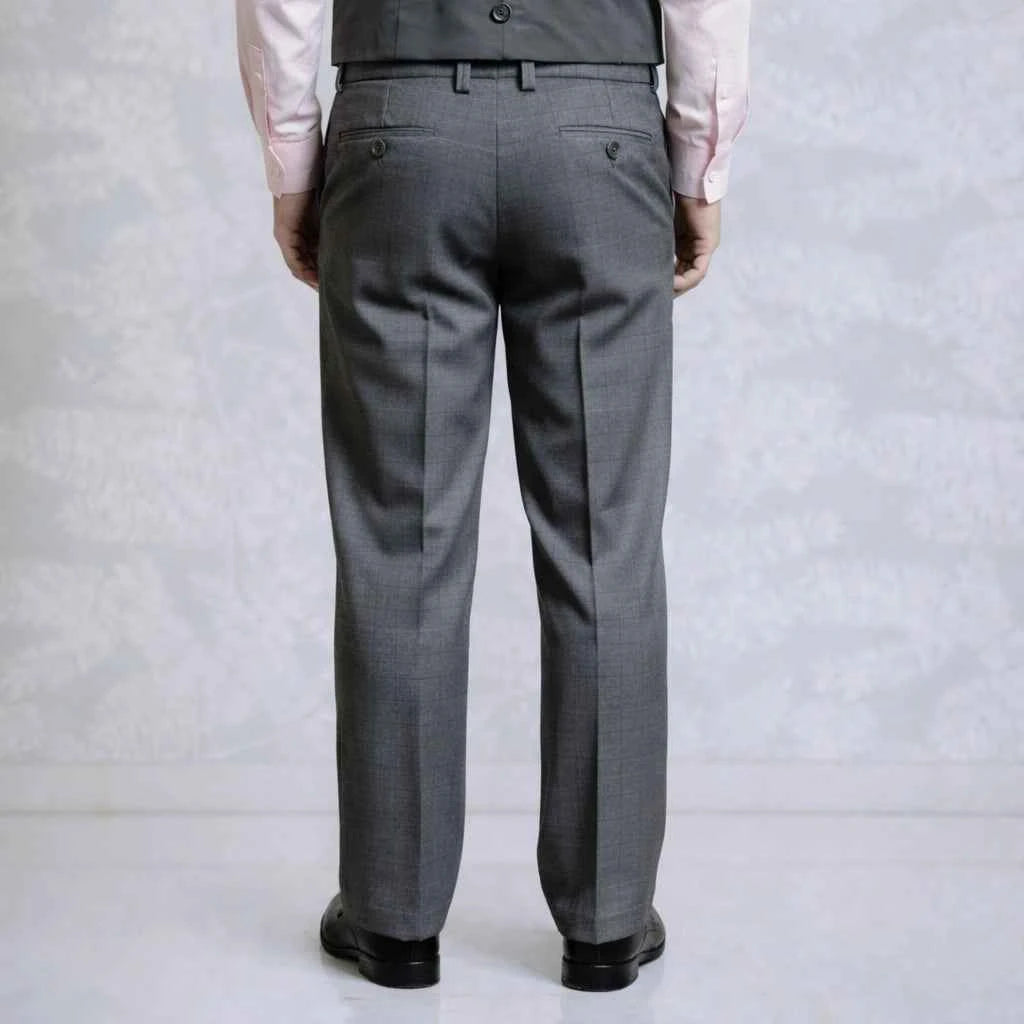 Formal Checkered Pants - Ribbon Run