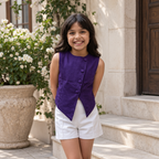 The Linen Curve Top