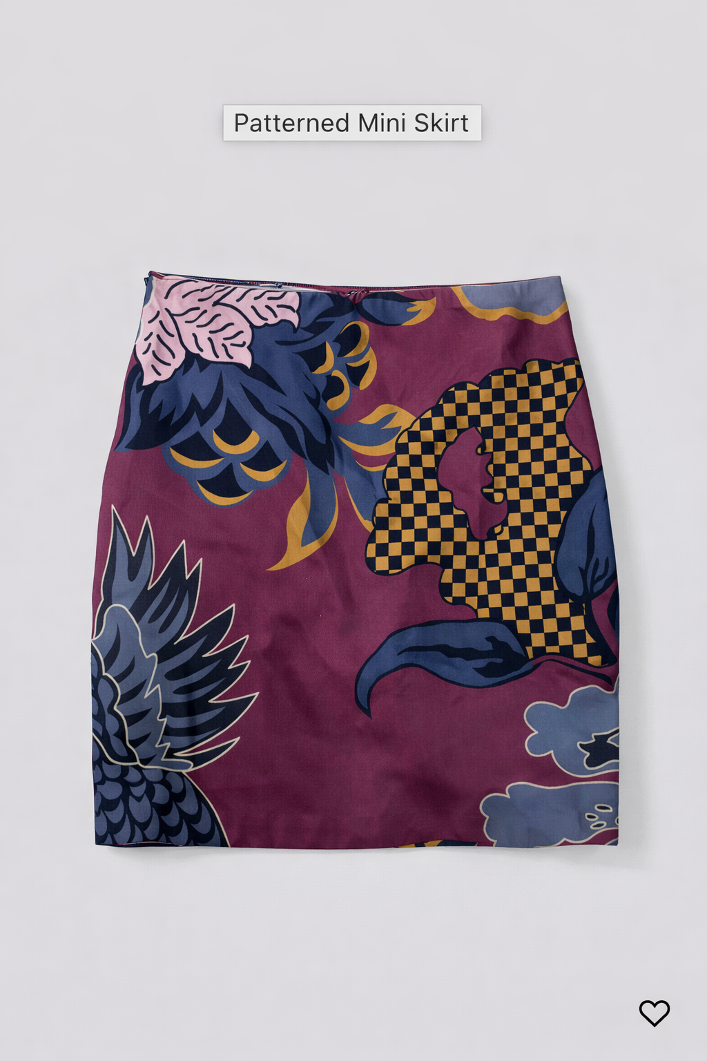 Girls Printed Pencil Skirt - Graphic Grace