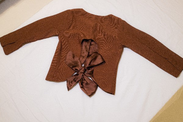 Back Bow Top