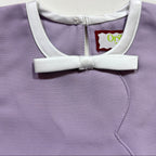 small bow detailing in the front of the top for girls 