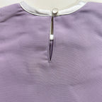 button detail at the back for girls 