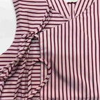 Girls Cotton Asymmetric Wrap Design Top