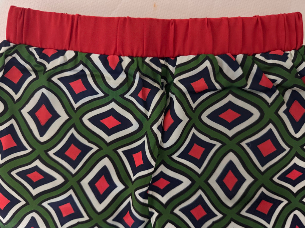 Girls Retro Print Co-ord Set