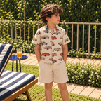 Boys Printed Co-Ord Set | Crazy Cars