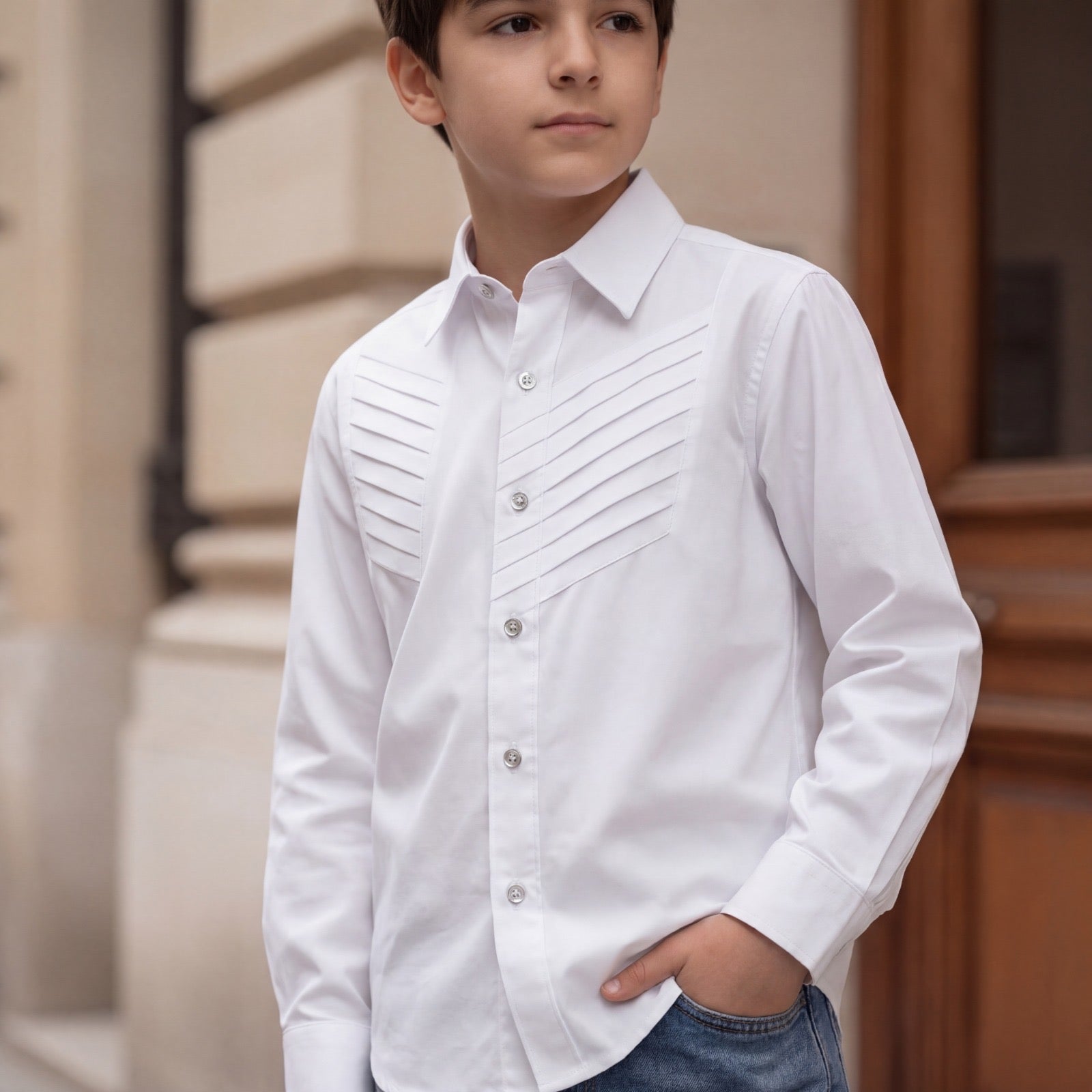 The Pleat Edit Shirt