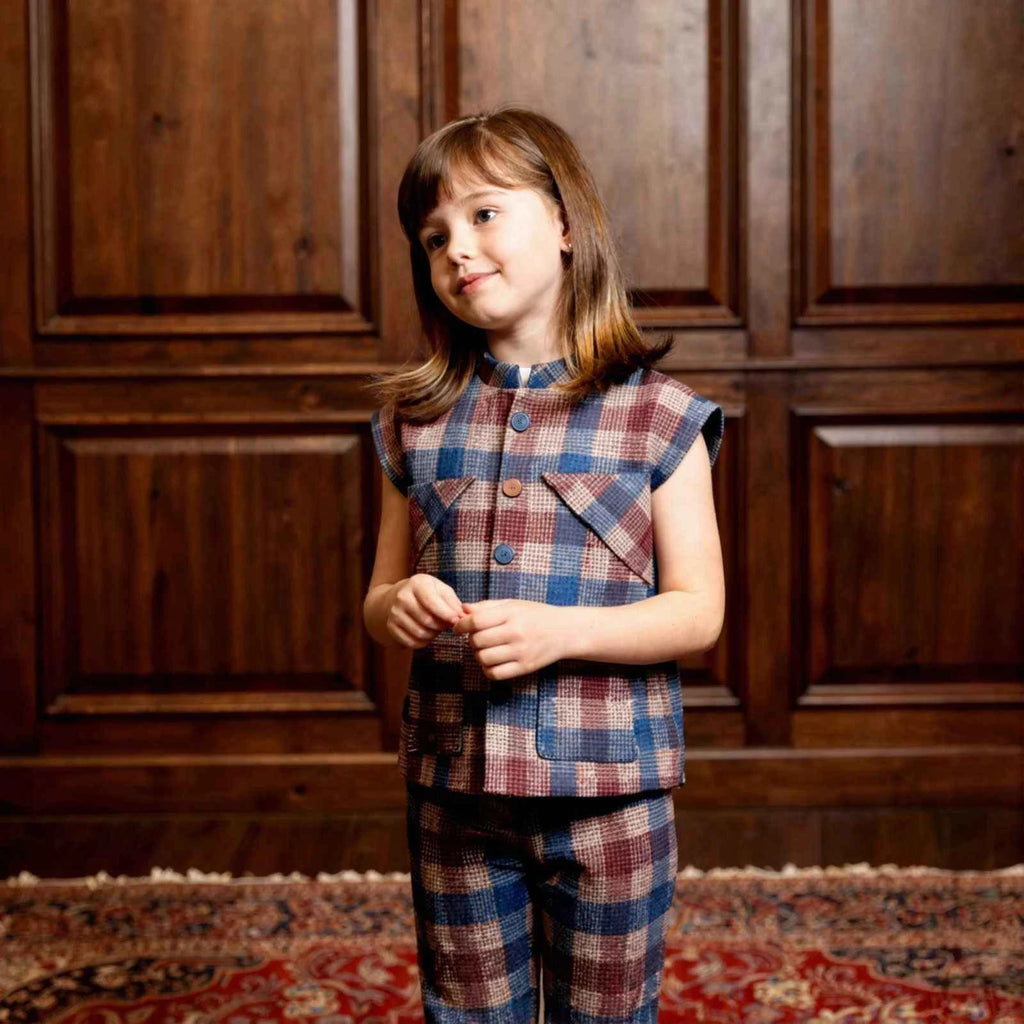 Girls Jam Jam Jambu Tweed Co-Ord Set