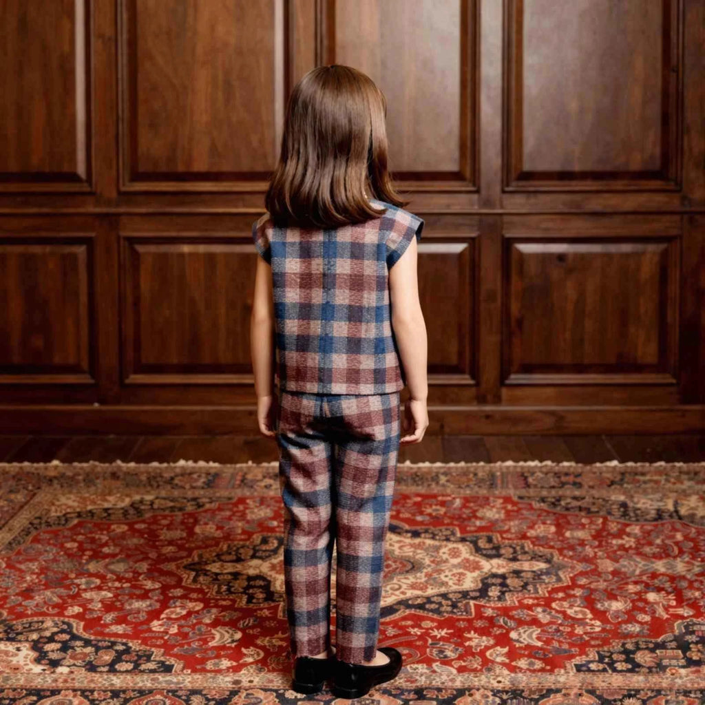 Girls Jam Jam Jambu Tweed Co-Ord Set