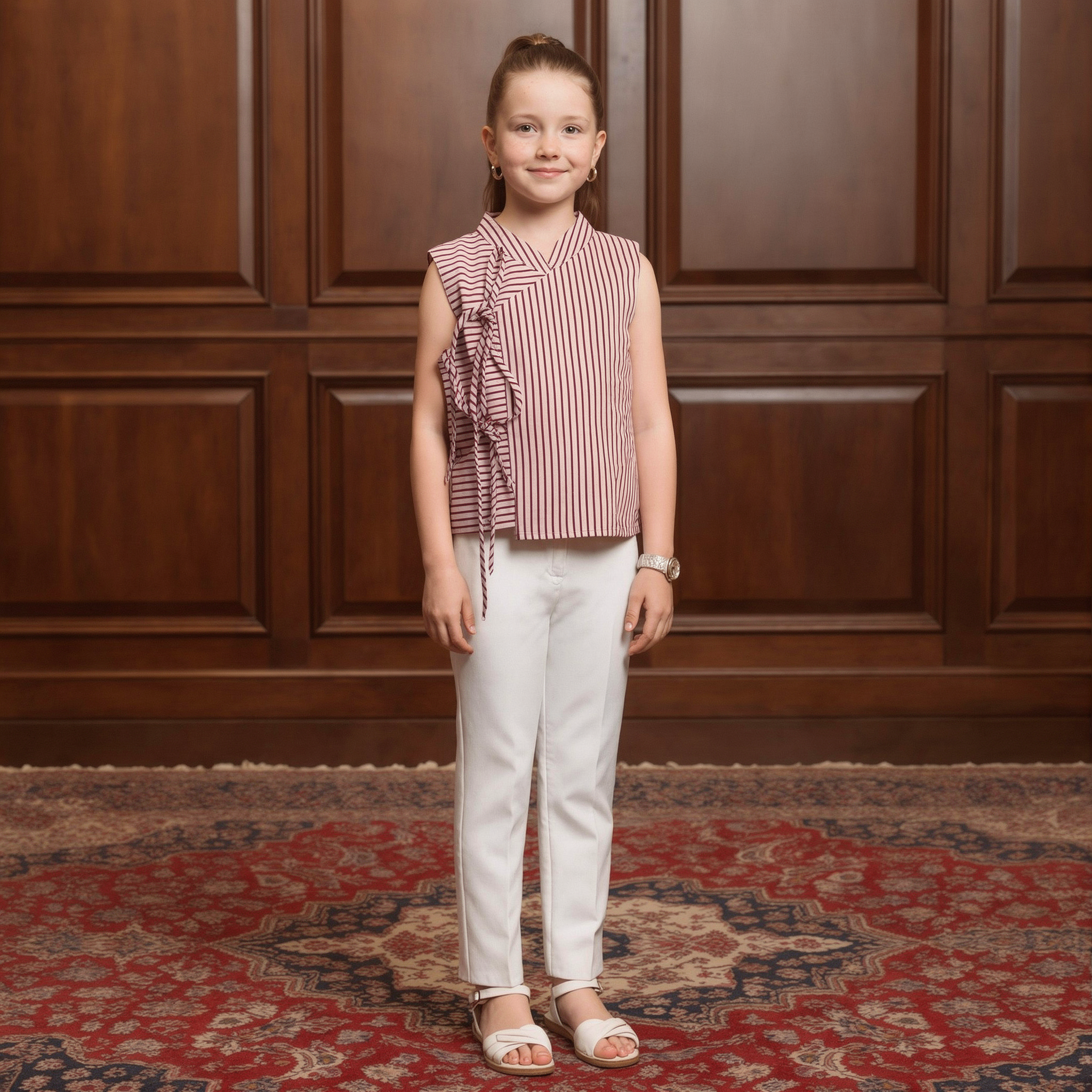 100% cotton Soft comfortable tops for girls 