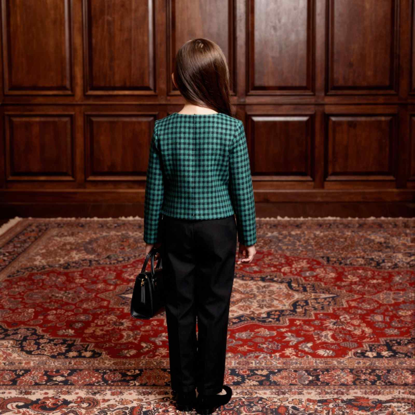 Girls Tailored Classic Design Top