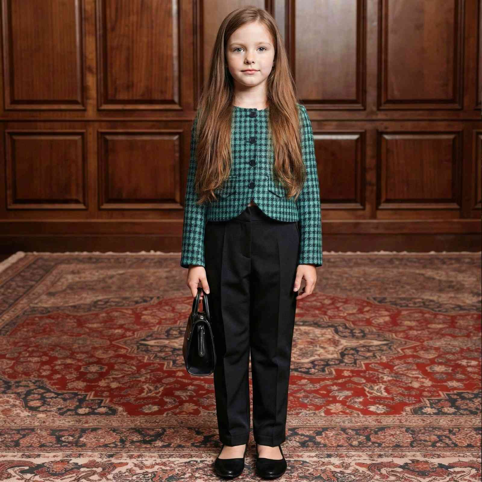 Girls Tailored Classic Design Top