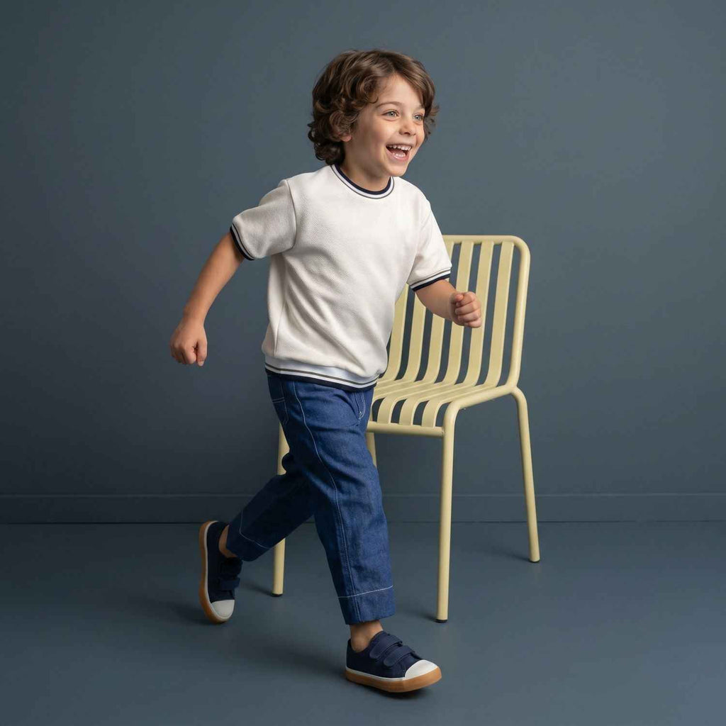 Little Gentleman Co-ord Set | Tee & Jeans