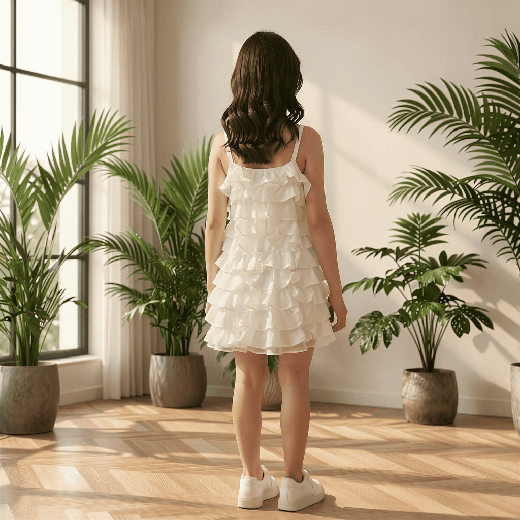 Girls Premium Summer Dress - Sugar Cloud