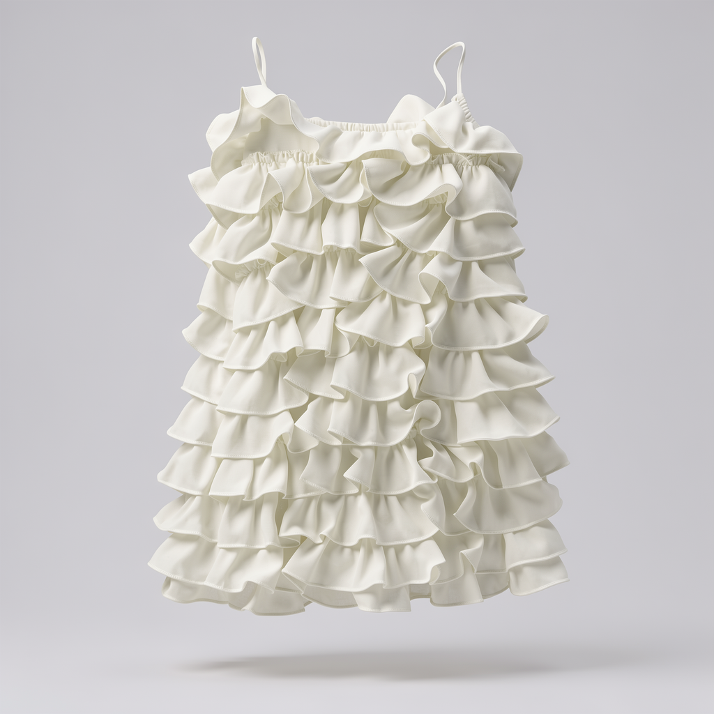 Girls Premium Summer Dress - Sugar Cloud