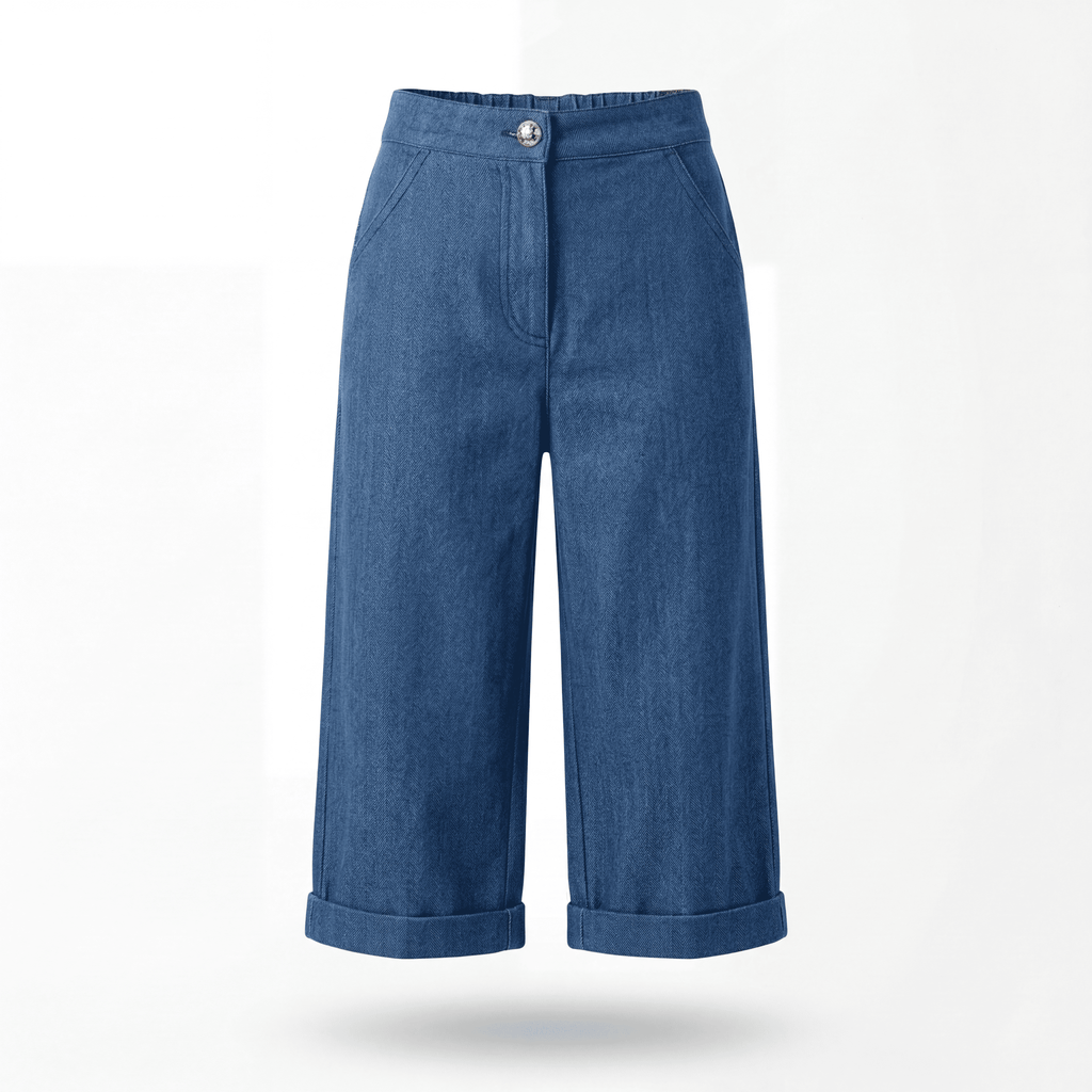 Girls 100% Cotton Denim Play & Wander Co-ord Set