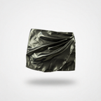 Girls Soft Party Wear Skirt - Metallic Muse