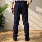 Boys Premium Navy Blue Formal Pants