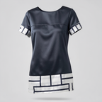 Girls Premium Satin Casual Dress - Fleur Blanc Dress