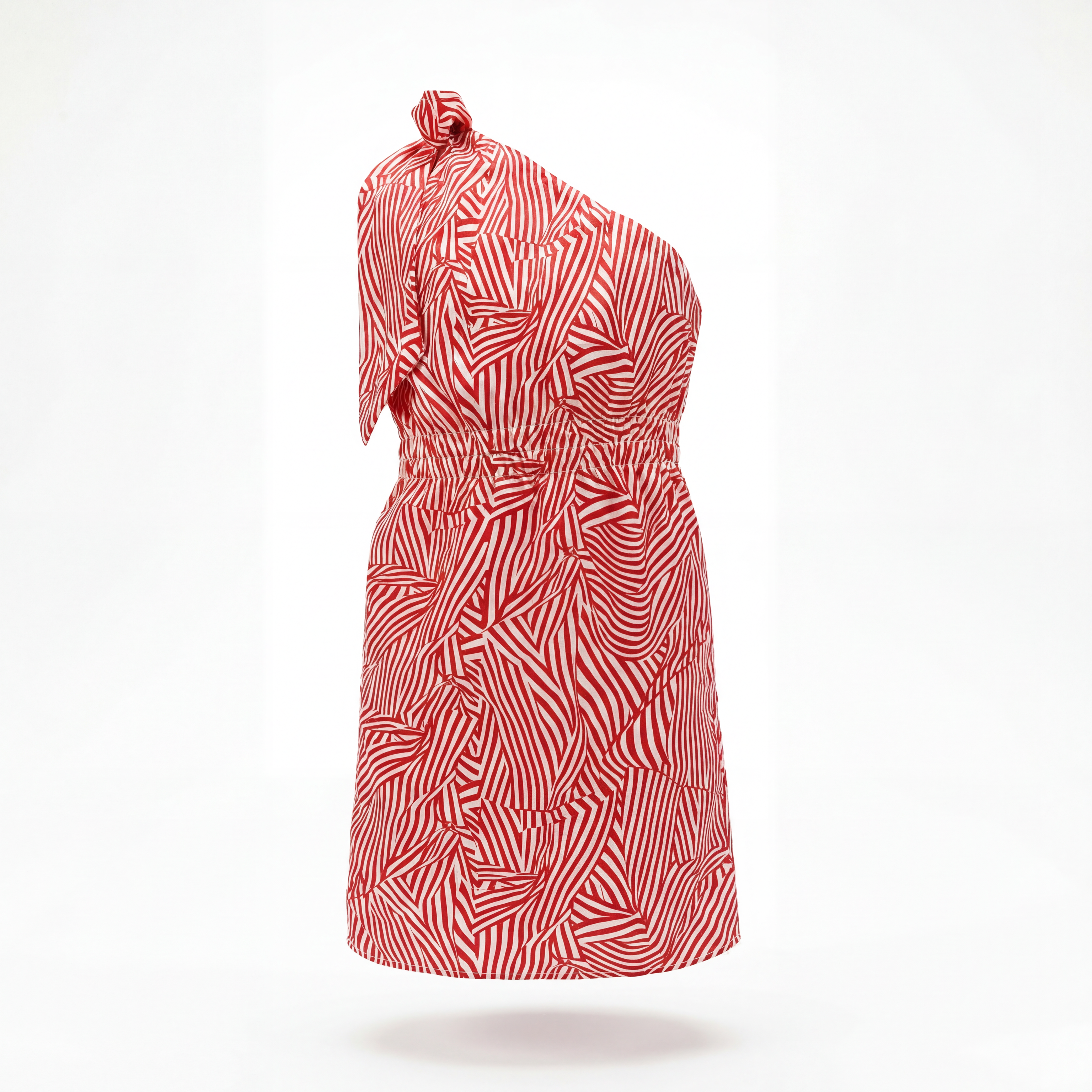 Signature One-Shoulder Prisma Dress
