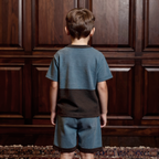 Boys Cotton Co-ord Set - Midnight Jungle