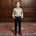 Premium Textured Party Shirt for Kids