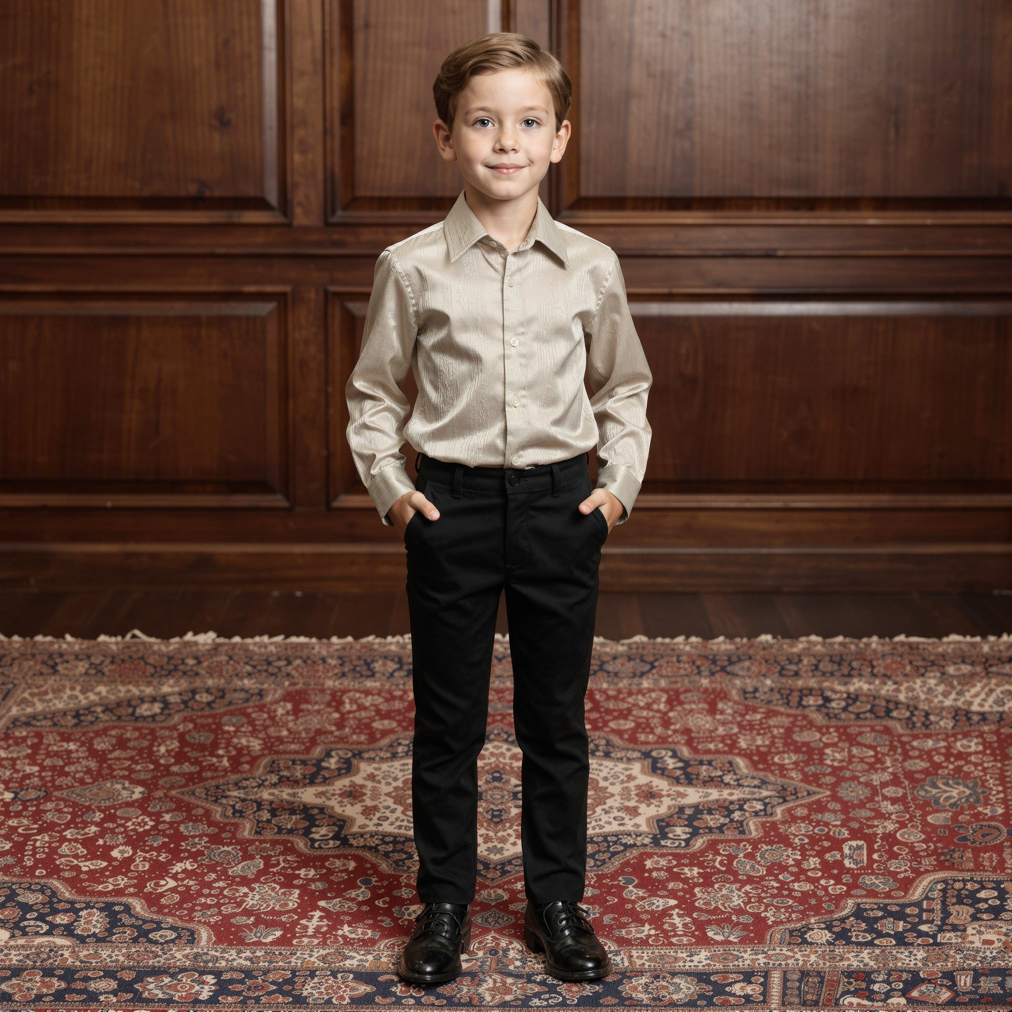 Textured Beige Shirt