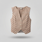 Girls Cotton-Linen Top - The Signature Cut
