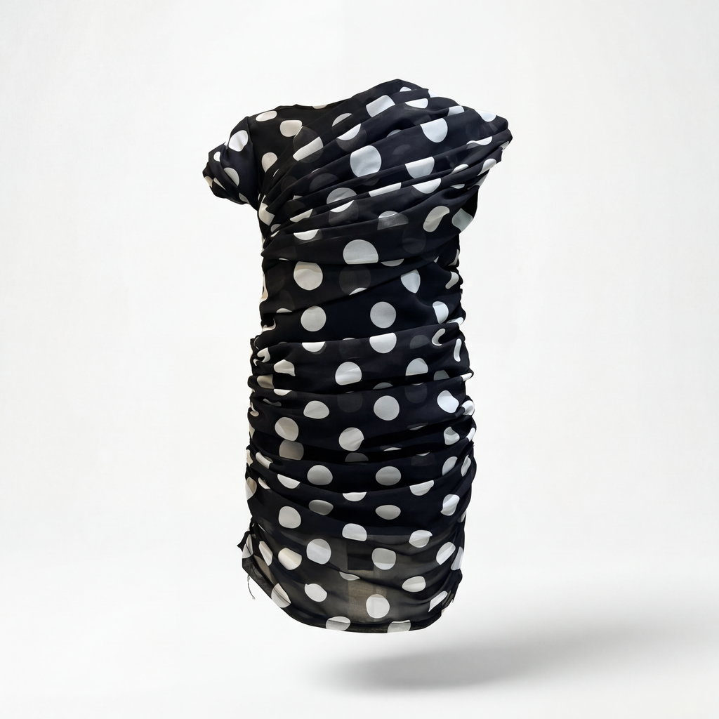 Parisian Draped Dress