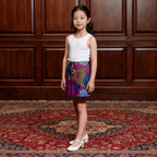 Girls Printed Pencil Skirt - Graphic Grace