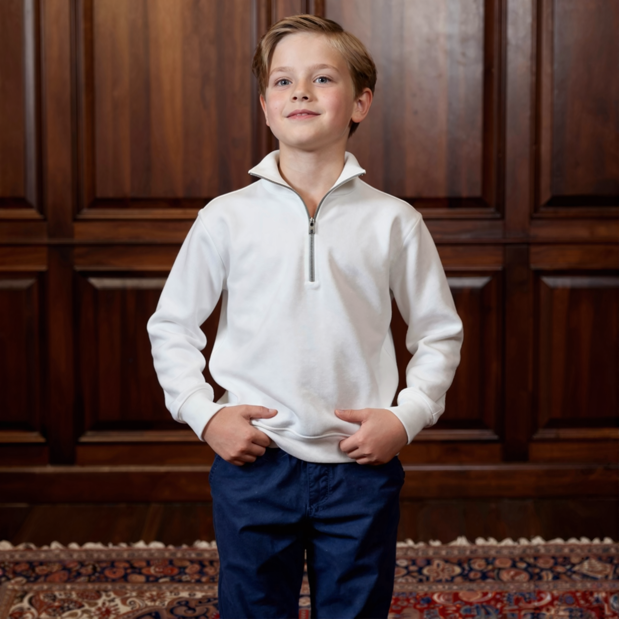 Zipper Club Sweatshirt