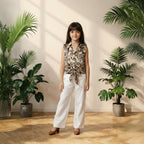 Girls Premium Satin Top - The Aurelia
