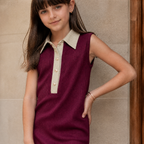 The Ivy League Dress | Smart Casual Dress for Girls