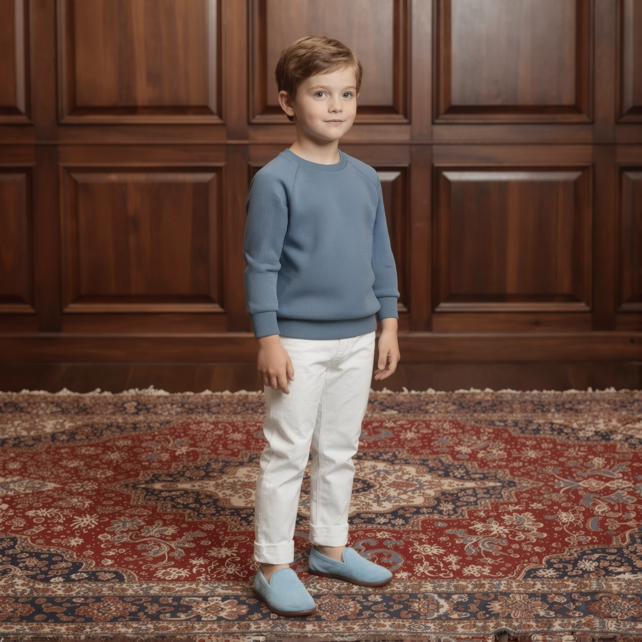 The Oxford Blue Crew Sweatshirt