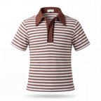 Crossline Knit T-Shirt