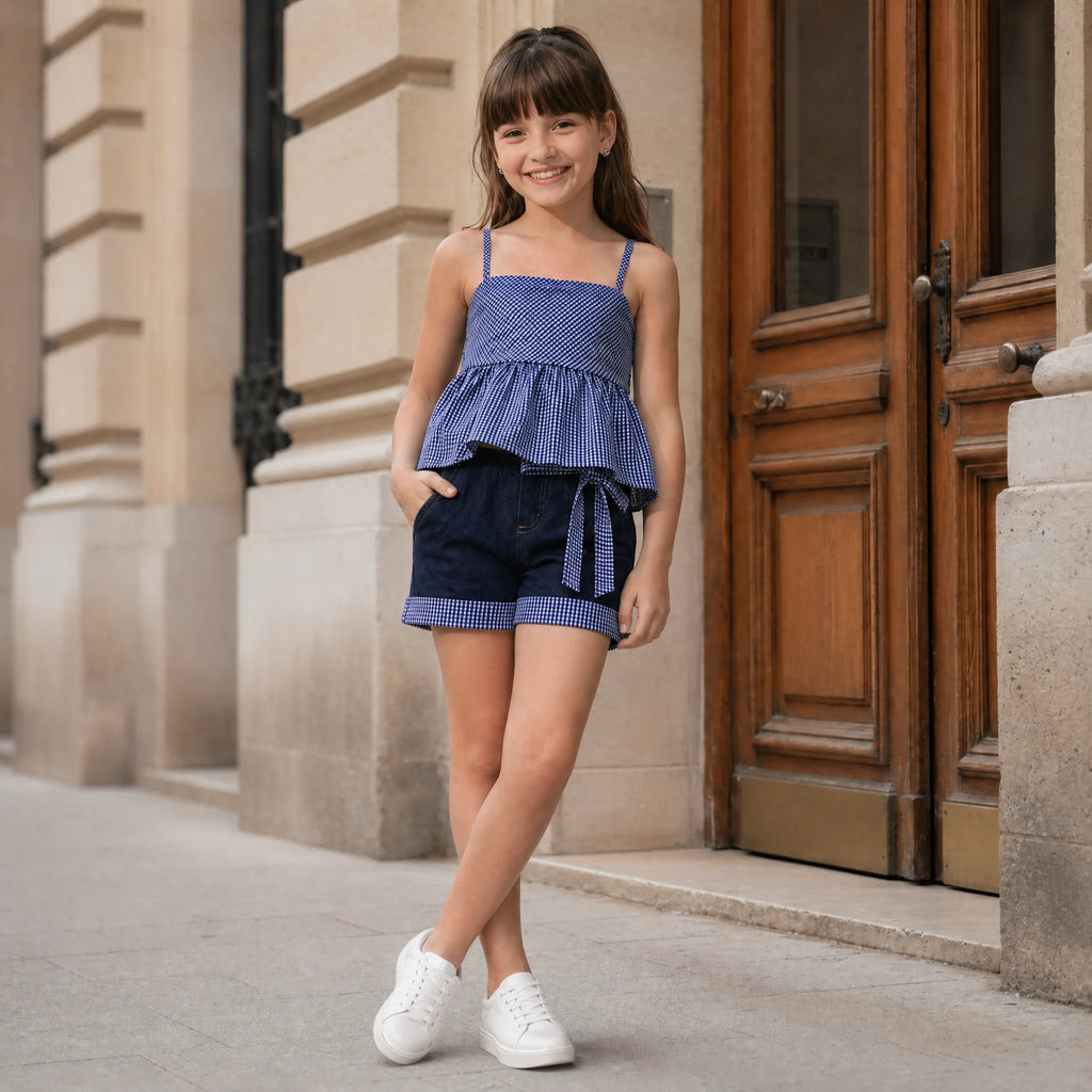 Amalfi Explorer Co-ord Set | Girls Shorts & Top